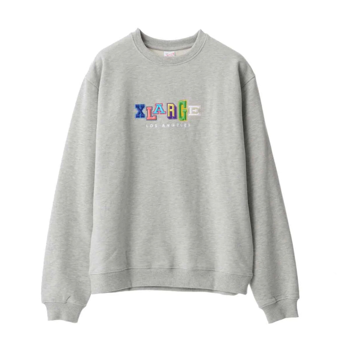 XLARGE Colour College Crew Ash Heather