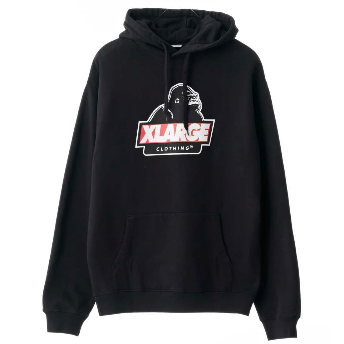 XLARGE Slanted Hood Pigment Black