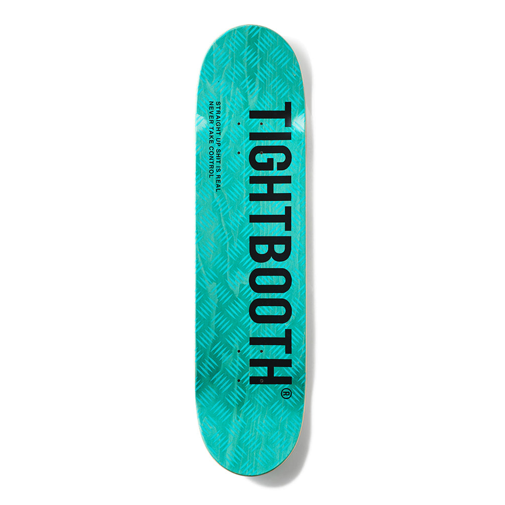 Tightbooth CP Logo Deck Green 8.125"